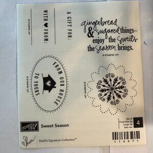 Stampin' Up Sweet Season Stamp Set